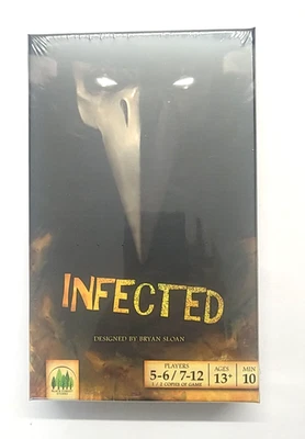 Infected Card Game Bryan Sloan 2017 Black Forest Studio  - Image 1 of 4
