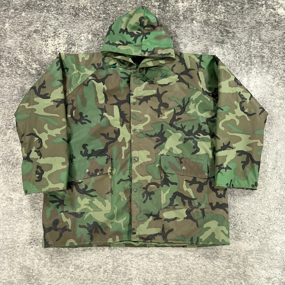 Ozark Trail Jacket Mens XL Camouflage Camo Hooded Quilted Lined Parka Outdoors - Image 1 of 4