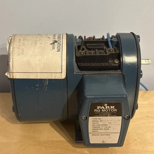 Zella Park Drayton Typ RQ-R Motor, 1,05 U/min, 110 V, Rückkopplungstopf, Endschalter - Bild 1 von 8
