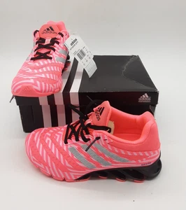 Adidas Springblade Damen Sneaker Neon Pink Größe UK 4 SELTEN - Bild 1 von 8