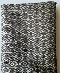 Threads Inlay Espesso Designer Fabric Remnant 24"x24" - Picture 1 of 4