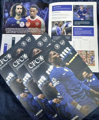 CHELSEA v ARSENAL PRIMIER LEAGUE PROGRAMME 30/11/2025 PRE-ORDER NOW! - Image 1 of 3