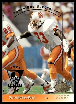 1993 SP Demetrius DuBose Rookie Tampa Bay Buccaneers #256 - Image 1 of 2