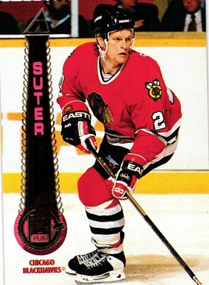 1994-95 Pinnacle #137 Gary Suter - Image 1 of 2
