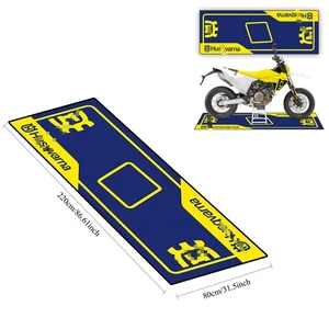 220*80CM For Husqvarna Motorcycle Garage Floor Pit Mat Factory Workshop carpet - Picture 1 of 9