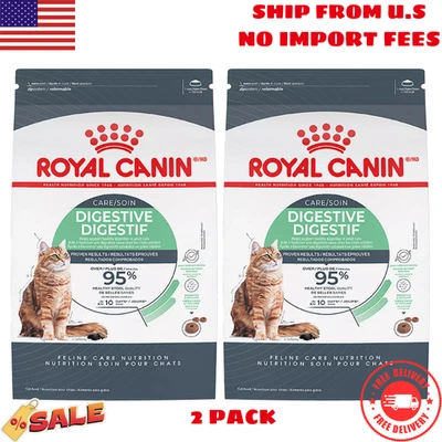 Royal Canin Feline Health Nutrition Digestive Care Dry Cat Food 6lb, 2 Pack - Image 1 of 4