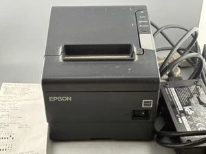 Epson TM-T88V POS Receipt Printer M244A with AC Adapter - Picture 1 of 7