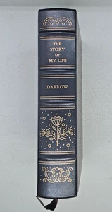 Vintage The Story of my Life Clarence Darrow Leder gebunden Gold 1988 Legal Glassics - Bild 1 von 8