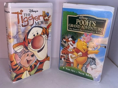 Poohs Grand Adventure: The Search for Christopher Robin | The Tigger Movie (Vhs) - Image 1 of 4
