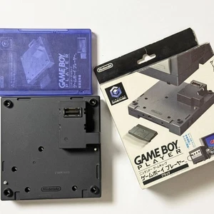 "Nintendo GameCube Game Boy Player Black Boxed with Startup Disc" - Picture 1 of 10