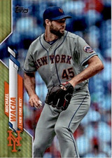 2020 Topps Series Two Michael Wacha New York Mets #534 Gold Foil Parrallel