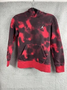 Nike AIR JORDAN Jumpman Tie Dye Hoodie Youth Boys Size Medium 10-12 Years - Picture 1 of 13
