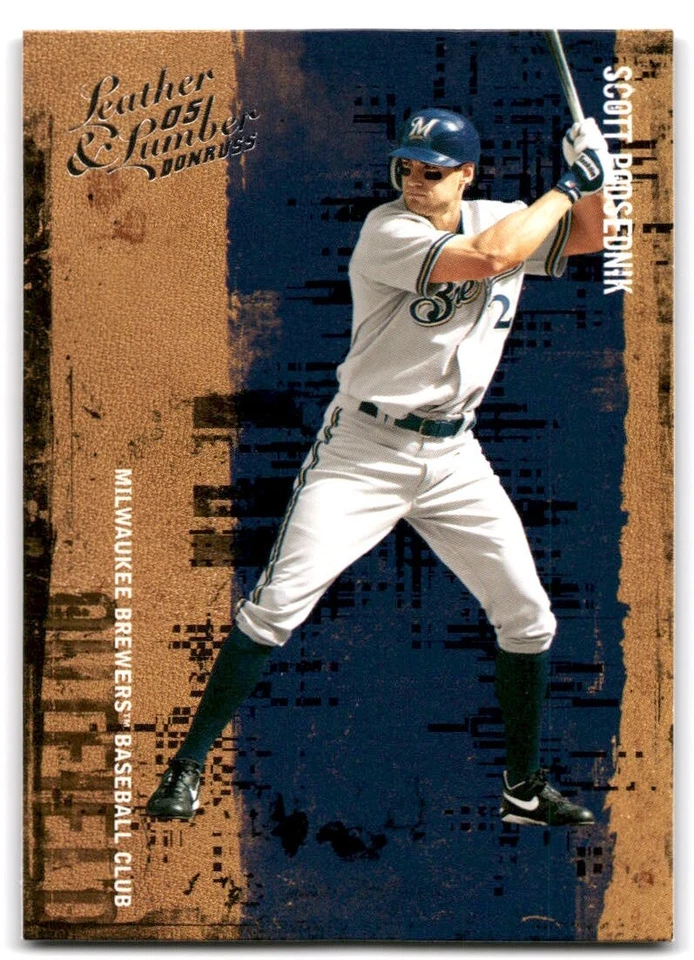 2005 Donruss Leather & Lumber - #119 Scott Podsednik - Image 1 of 2