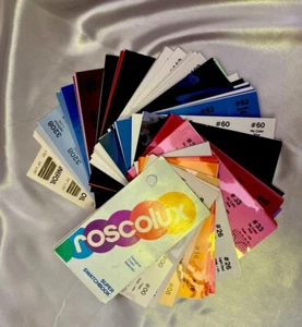 Vintage Roscolux Designer Color Selector Super Swatchbook 1.5" x 3.25" 1991 - Picture 1 of 6