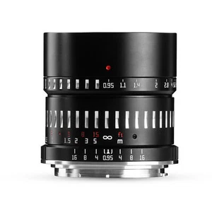 TTArtisans 50mm F0.95 APS-C Manual Focus Lens Canon EOS R RF R3 R5 R6 RP - Picture 1 of 4
