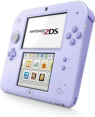 USED Japanese Nintendo 2DS LAVENDER PURPLE only console FTR-001 - Image 1 of 2