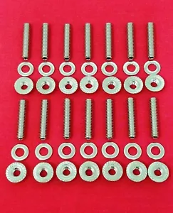 AMC JEEP V8 VALVE COVER STUD KIT BOLTS STAINLESS SET 290 304 343 360 390 401 - Picture 1 of 1