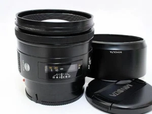 Minolta AF 85mm F1.4 Telephoto Prime Lens Sony A Alpha Excellent from Japan - Picture 1 of 4