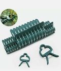 20pc Garden Plant Clips Plant Flower Clamp Cane Stem Support Reusable Outdoor