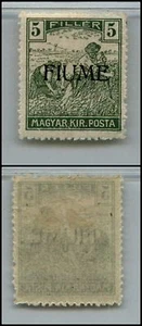 FIUME - 1918/1919 - 5 Filler soprastampato (6) - MH - Picture 1 of 1