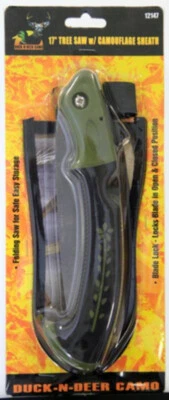 2 PACK  17" TREE SAW W/CAMOUFLAGE SHEATH 7-1/2" $ 27.98 - Image 1 of 3