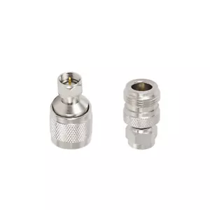 N-F RF Connector Adapter Kit N male / female to F male plug 2 type - Picture 1 of 11