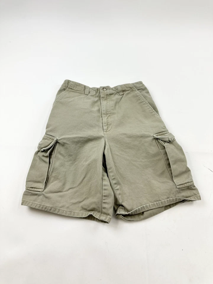 Vintage Polo Ralph Lauren Shorts Boys 12 Khaki Cargo Baggy 90s - Image 1 of 4