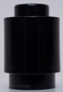 Lego 23x Black Brick Round 1 x 1 Open Stud - Picture 1 of 1