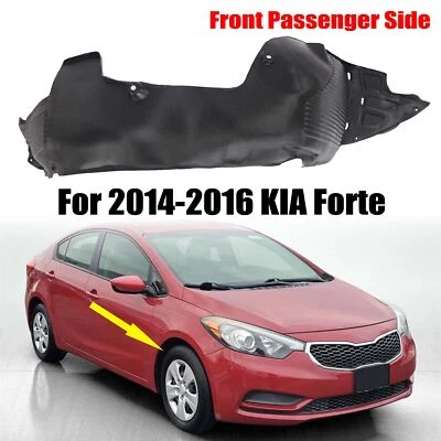 For 2014-2016 Kia Forte Right Side Fender Liner Front Replacement - Image 1 of 4