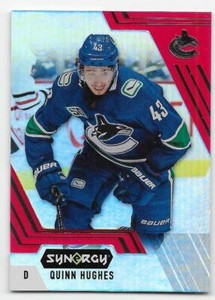 20/21 UPPER DECK SYNERGY RED BASE & ROOKIES RC Hockey (#1-135) U-Pick From List