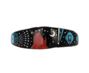 Multi-Stone Micro Inlay Bracelet By Navajo Artist Ervin P. Tsosie - Picture 1 of 5