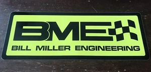BME Aufkleber Bill Miller Engineering - Drag Racing Decal - NASCAR - Neuware. Stck 1 - Bild 1 von 5