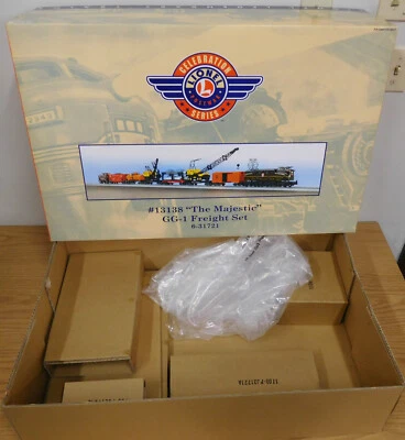 LIONEL 6-31721 MAJESTIC GG-1 #13138 SET BOX ONLY POSTWAR CELEBRATION NO TRAINS - Image 1 of 4