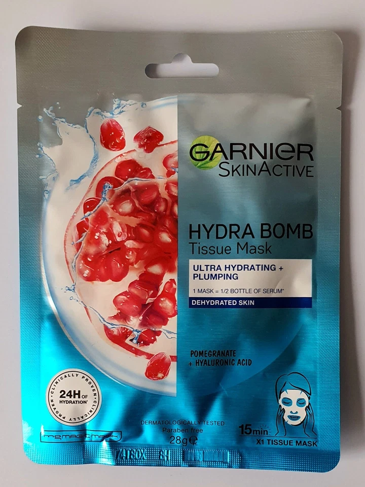 Garnier Hydrabomb Tissue Mask Pomegranate 32g