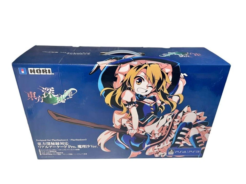 PS4 HORI Touhou Deep Secret Urban Legend Limbo Arcade Pro Stick Marisa Ver. Nuevo Foto 1 de 4