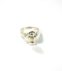 Vintage-Design-Ring - RCG - Schweden um 1960/70 - 830er Silber - Bild 1 von 9
