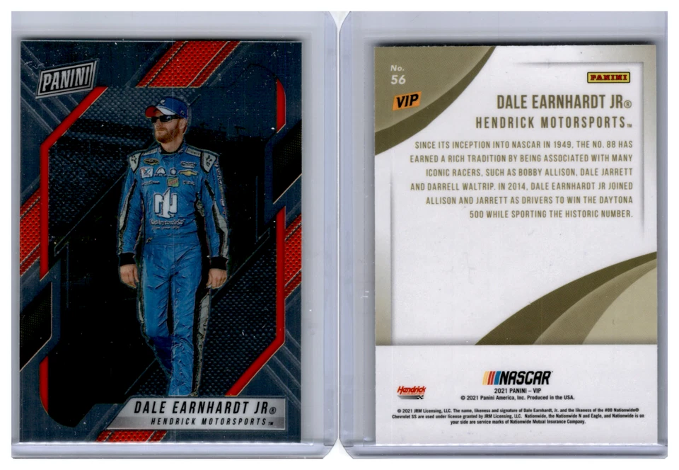 2022 Panini National 2021 VIP Gold Pack Prizm Base Dale Earnhardt Jr - Image 1 of 1