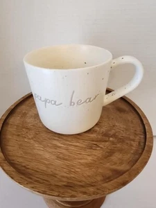 Taza de oso PaPa taza de café taza de té umbral de padre feliz objetivo moteado - Imagen 1 de 5
