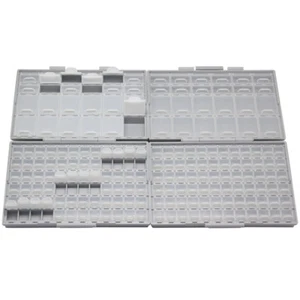 2pc Aidetek BOXALL96 96 lids enclosure SMD SMT parts Organizer Surface Mount Box - Bild 1 von 6