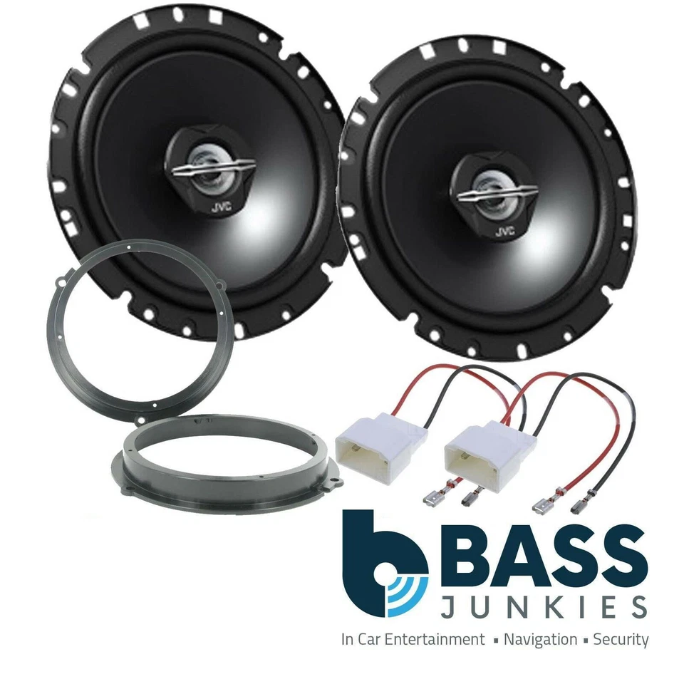 Ford Fiesta MK7 2008 On JVC 17cm 600 Watts Front Door Car Speakers Upgrade Kit - Image 1 of 1