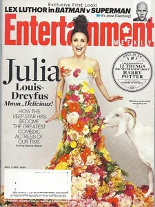 Julia Louis Dreyfus Entertainment Weekly Apr 2015 Furious 7 Dawn of Justice - Picture 1 of 1