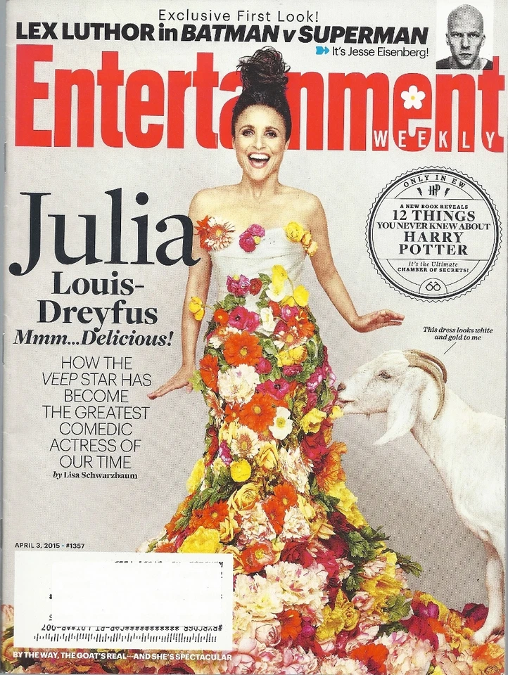 Julia Louis Dreyfus Entertainment Weekly Apr 2015 Furious 7 Dawn of Justice - Image 1 of 1