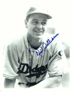Dick Williams Autographed 8x10 - Dodgers B&W - Picture 1 of 1