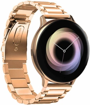 Correa de reloj de acero inoxidable para reloj Samsung Galaxy 46 42 mm activo 2 40 44 Foto 1 de 4