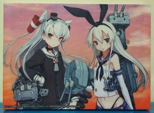 Kantai Sammlung Kancolle Plemium Leinwand Grafik Offiziell Original JAPAN - Bild 1 von 8