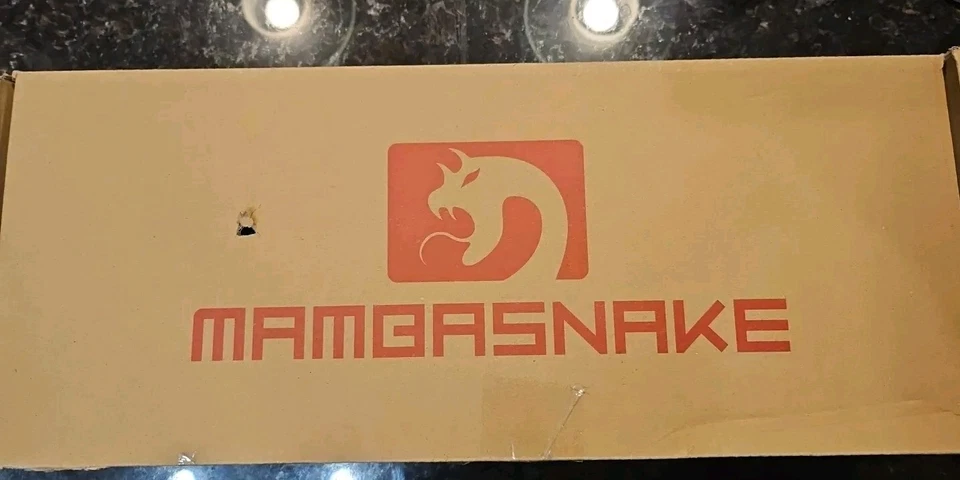 Mambasnake Wired Gaming Keyboard Mouse Headset Combo USB Rainbow Backlit - Image 1 of 1