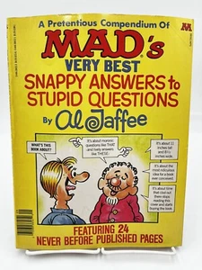 Pretentious Compendium of Mads Very Best Snappy Answers to Stupid ?'s Al Jaffee - Foto 1 di 11