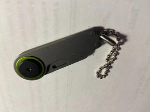 Stainless Steel Mini Pocket Knife Folding Key Ring Pendant Outdoor Camping Tool - Picture 1 of 1