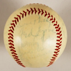 1947 White Sox Team signierter Baseball rote Rüschen, Luke Appling, Ted Lyons - CO... - Bild 1 von 7