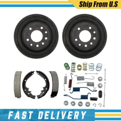 Kit de resorte de herrajes y zapatas de freno de tambores traseros Oldsmobile 98 1982-1984 Foto 1 de 4